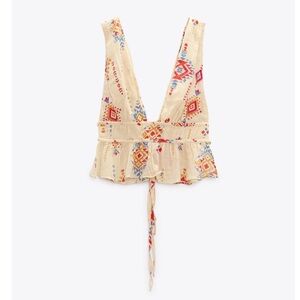 Boho Zara Halter Top